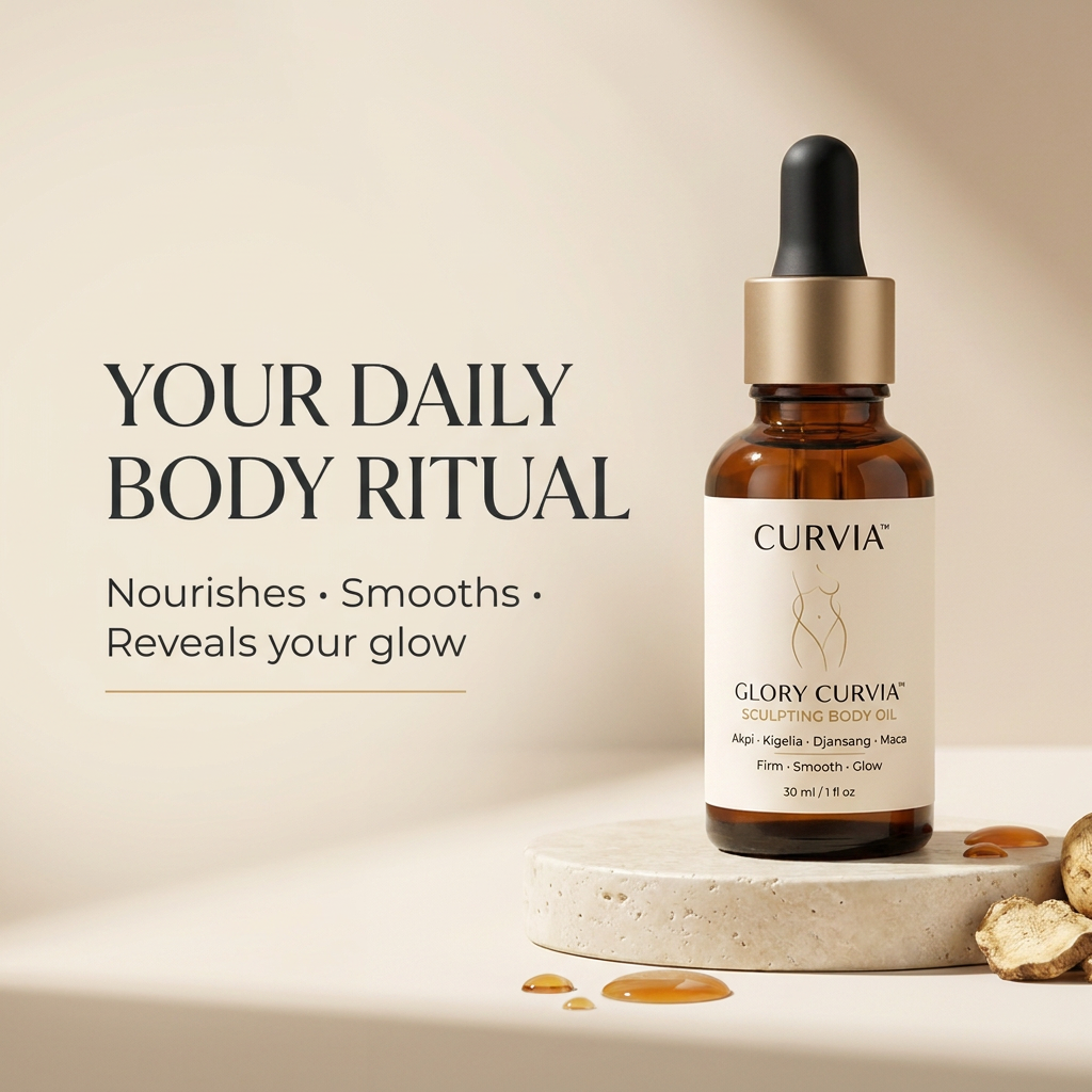 Velvet Curvia peptide body oil